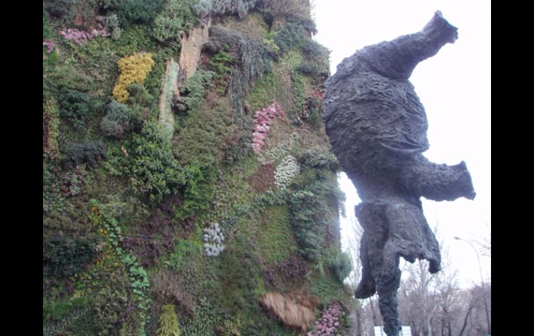 La escultura se mostrará a partir de los primeros días de septiembre próximo y hasta marzo de 2012. ESPECIAL  /