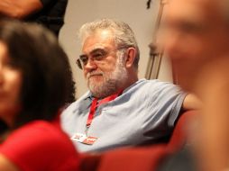 Iván Trujillo Bolio durante una de las conferencias que se impartieron en el encuentro celebrado en Guanajuato. A. CAMACHO  /