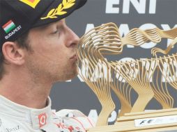 El piloto escocés Jenson Button ganó el segundo Gran Premio de esta temporada. El primero que ganó fue el de Canadá. AFP  /