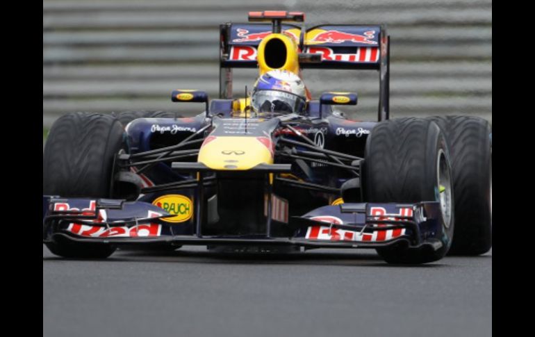 El piloto alemán, Sebastian Vettel, en el circuito de Hungaroring, en Hungría. AFP  /