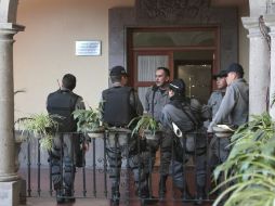 El primer edil, Héctor Vielma, menciona que el objetivo principal es terminar este año el edificio de Seguridad Pública. ARCHIVO  /