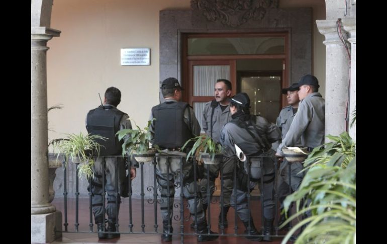 El primer edil, Héctor Vielma, menciona que el objetivo principal es terminar este año el edificio de Seguridad Pública. ARCHIVO  /