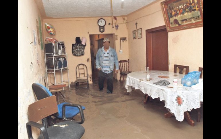 En todo el Estado de Jalisco hay 412 viviendas que han sufrido afectaciones por las lluvias. E. PACHECO.  /