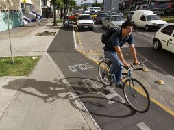 La implementación del par vial en Niños Héroes-La Paz incluye la construcción de una ciclovía en esta última avenida. S. NÚÑEZ  /