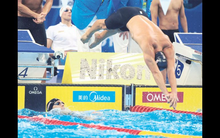 Todas las pruebas que la FINA aplicó salieron negativas. AFP  /