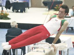 El gimnasta tapatío Javier Cervantes formará parte del equipo mexicano de gimnasia artística. MEXSPORT  /