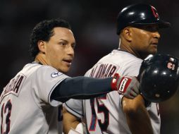 El venezolano Cabrera fue decisivo para los de Cleveland. AP  /