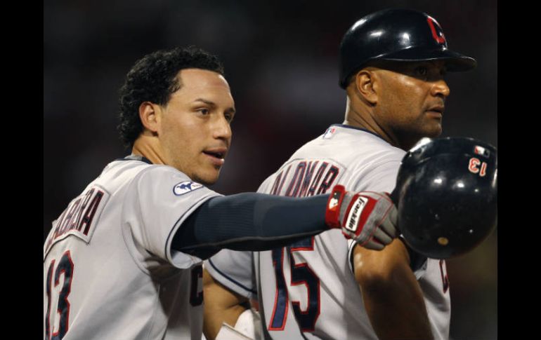 El venezolano Cabrera fue decisivo para los de Cleveland. AP  /