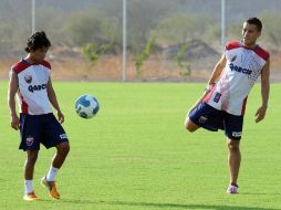 Jugadores del Atlante, durante sesión de entrnamiento para el Torneo Apertura 2011. MEXSPORT  /