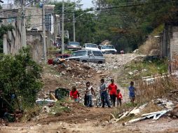 El apoyo económico fue destinado a mejorar condiciones de las viviendas de colonias marginadas como el caso de Arroyo Hondo. ARCHIVO  /