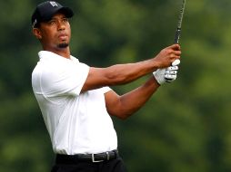 El golfista Tiger Woods durante práctica en el Firestone Country Club. AFP  /