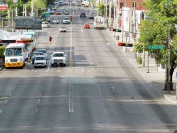 Vista de la vuelta izquierda en Alcalde, a su cruce con Avenida de Los Maestros. E. BARRERA  /