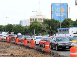 La carga vehicular en la zona se incrementó sólo en horas pico. A. CAMACHO  /