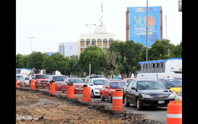 La carga vehicular en la zona se incrementó sólo en horas pico. A. CAMACHO  /