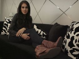 Sandra Echeverría visitó nuestra ciudad para dar a conocer su reciente material discográfico. A. HINOJOSA  /