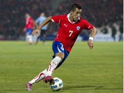 Foto de archivo de Alexis Sánchez, durante un partido de la Copa América 2011. MEXSPORT  /