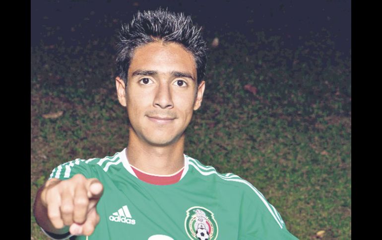 Taufic Guarch, delantero del Tri Sub-20. MEXSPORT  /