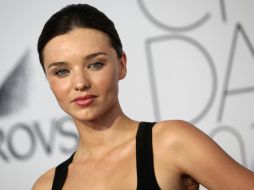 La modelo Miranda Kerr será la encargada de presentar las nuevas tendencias y looks. REUTERS  /