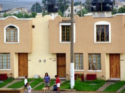 Las casas ubicadas en el rubro de vivienda económica son de 40 metros cuadrados. ARCHIVO  /