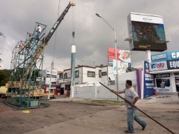 También se retirarán espectaculares que cuenten con permisos en regla, si es que afectan la imagen urbana. A. HINOJOSA  /