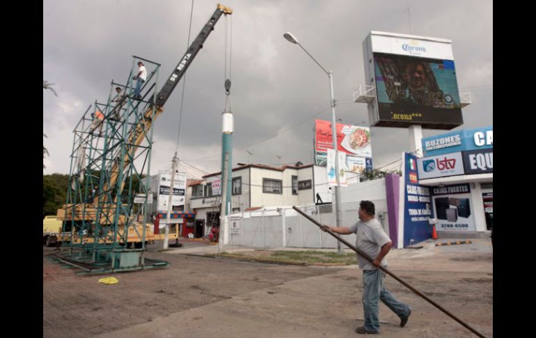 También se retirarán espectaculares que cuenten con permisos en regla, si es que afectan la imagen urbana. A. HINOJOSA  /