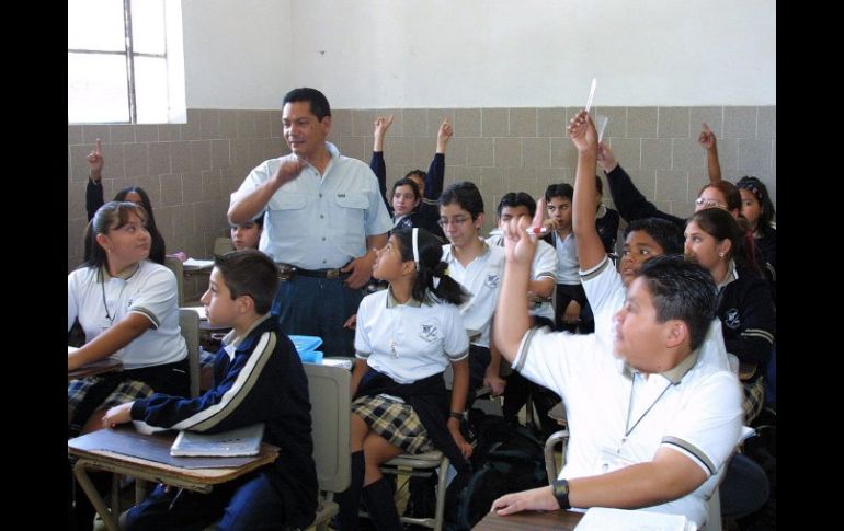 También hubo colegios que no abrieron o que cerraron temprano. ARCHIVO  /