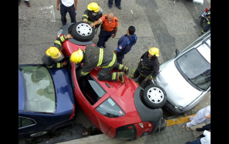 Avenidas como López Mateos y Lázaro Cárdenas son algunos de los puntos que registran más accidentes viales diariamente. ARCHIVO  /