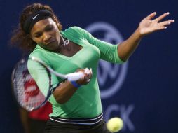 SErena Williams durante el torneo en Toronto donde derrotó a Lucie Safarova. REUTERS  /