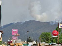 Los incendios forestales que dañaron más de 400 hectáreas de la Sierra. ARCHIVO  /