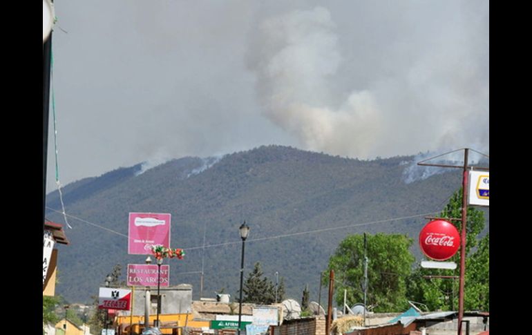 Los incendios forestales que dañaron más de 400 hectáreas de la Sierra. ARCHIVO  /