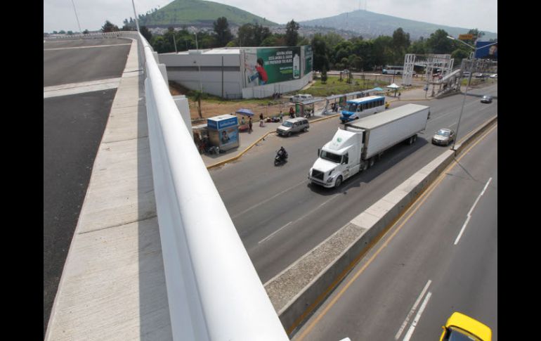 La ruta pretende convertirse en un camino alterno a la congestionada avenida López Mateos. S. NÚÑEZ.  /