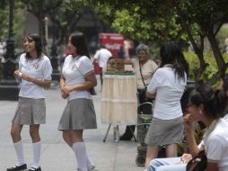 Los módulos de atención son para los padres con hijos que entran a secundaria. ARCHIVO.  /