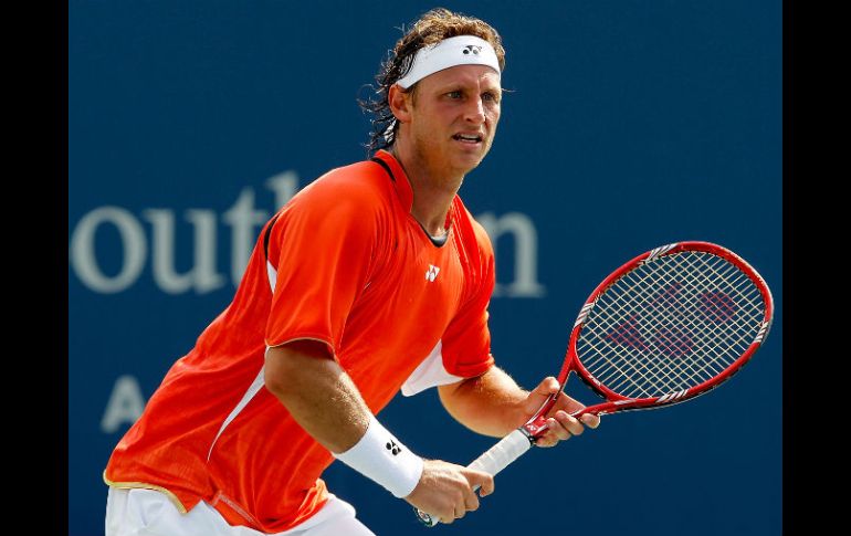 EL raquetista durante el encuentro del abierto 'Western & Southern'.AFP  /