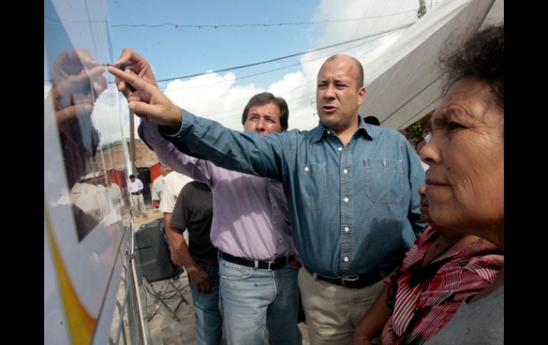 Enrique Alfaro asegura que, aunque quiera, no puede realizar obras en zonas que se ubican fuera de Tlajomulco. A. HINOJOSA  /