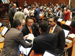 Los diputados pretenden gastar 878 millones 729 mil pesos, muy por encima del presupuesto asignado. ARCHIVO  /