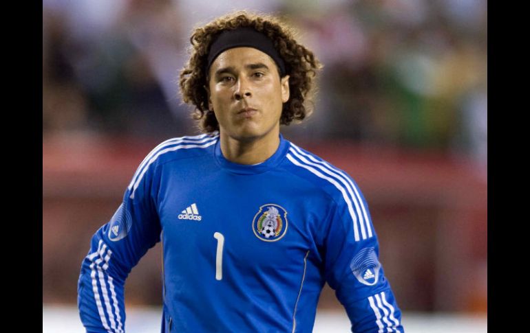 Guillermo Ochoa, futbolista implicado en el suceso de la Copa Oro 2011. MEXSPORT  /