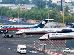 Se suma a los esfuerzos de Aeroméxico el incremento en rutas y frecuencias nacionales e internacionales. ARCHIVO  /