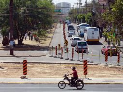 La Secretaría de Obras Públicas de Guadalajara inició los trabajos en febrero pasado. ARCHIVO  /