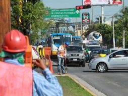 La inversión para el puente vehicular ronda los 180 millones de pesos, y está previsto para ser concluido antes de octubre. E. PACHECO  /