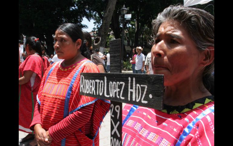 Las dos mujeres indígenas fueron violadas en 2002. ARCHIVO  /