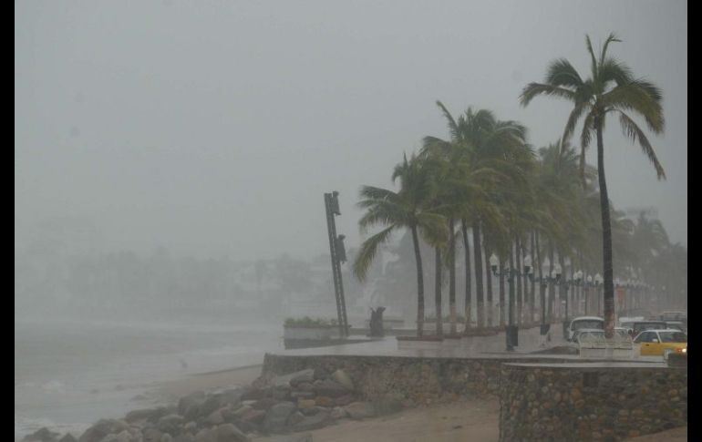 El centro de huracanes señaló que 'Greg' mantendrá su vórtice en alta mar, frente a la costa mexicana. ARCHIVO  /