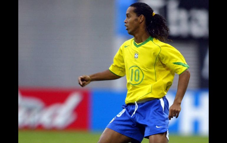 Ronaldinho volverá a vestir la camisa de la selección brasileña. MEXSPORT  /