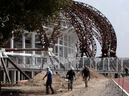 El Copag ya había reconocido que el Estadio de Atletismo es el complejo panamericano que va más lento respecto al resto. A. HINOJOSA  /