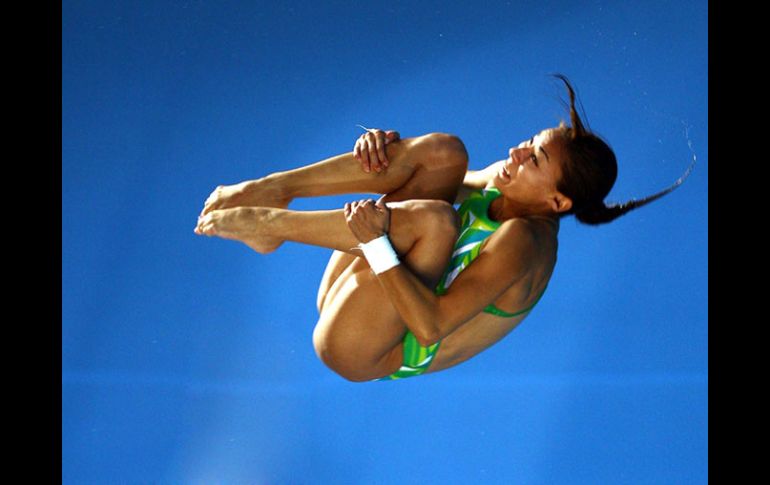 Paola Espinosa es la clavadista que más medallas ha ganado en la historia de México. NTX  /