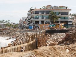 El Ayuntamiento de Puerto Vallarta señala que las obras estarán finalizadas en el mes de septiembre. S. NÚÑEZ  /