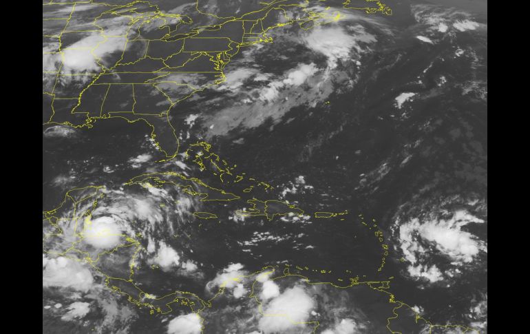 Belice, Guatemala, Honduras y México emitieron advertencias de tormenta tropical. AP  /