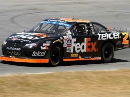 German Quiroga, durante el dia 2 del GP de Monterrey de la NASCAR Corona Series 2011. MEXSPORT  /