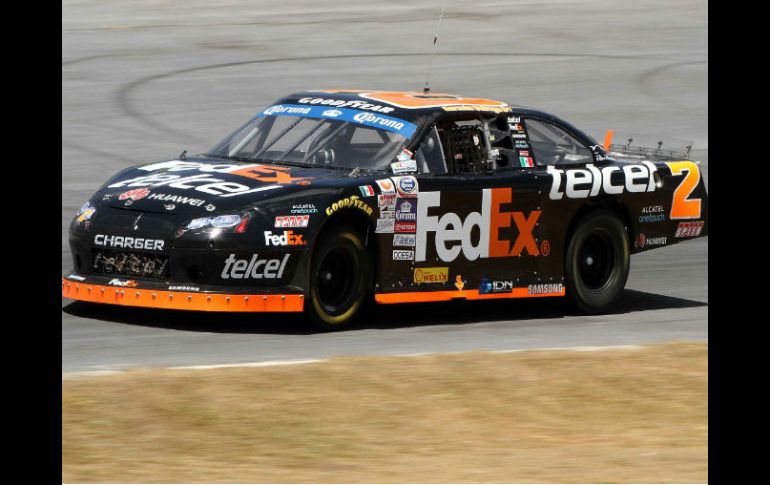 German Quiroga, durante el dia 2 del GP de Monterrey de la NASCAR Corona Series 2011. MEXSPORT  /