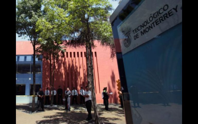 El pasado 8 de agosto, un paquete bomba estalló en el interior del Tec de Monterrey, campus Estado de México. ARCHIVO  /