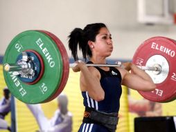 La jalisciense Orendáin se recupera de una leve lesión en las piernas, que no le ha impedido seguir entrenando.MEXSPORT  /